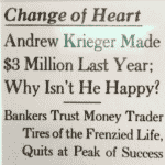 Photo Caption: Headline in the Wall St. Journal about Andy