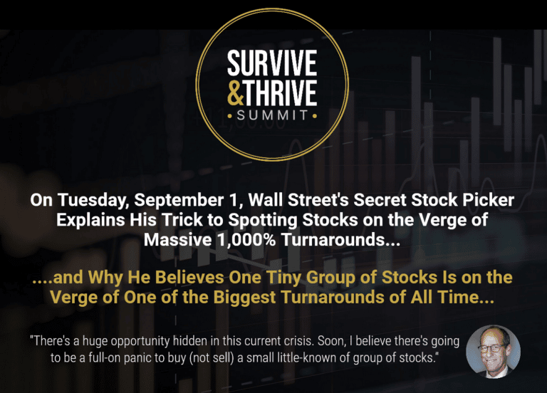 Eric Fry Survive & Thrive Summit America’s 1 Stock Picker Reveals