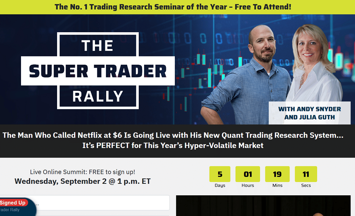 Andy Snyder's Super Trader Rally