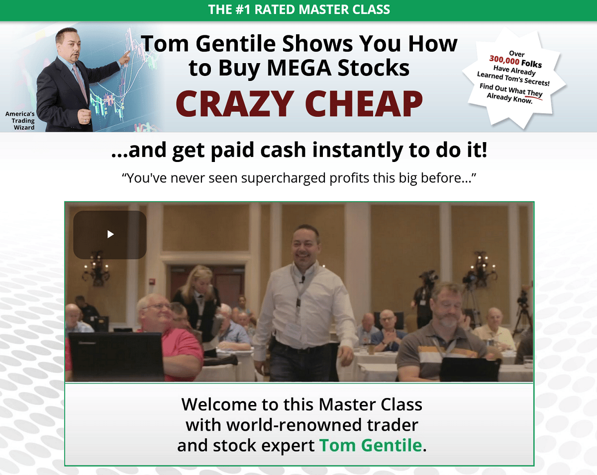 Tom Gentile's Million Dollar Master Class Is It Worth Your Money?