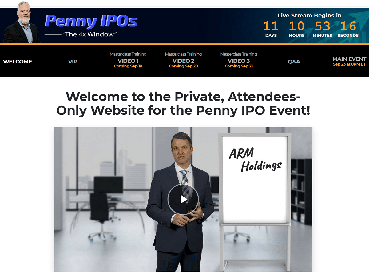 Jeff Brown's Penny IPO: The 4x Window Event
