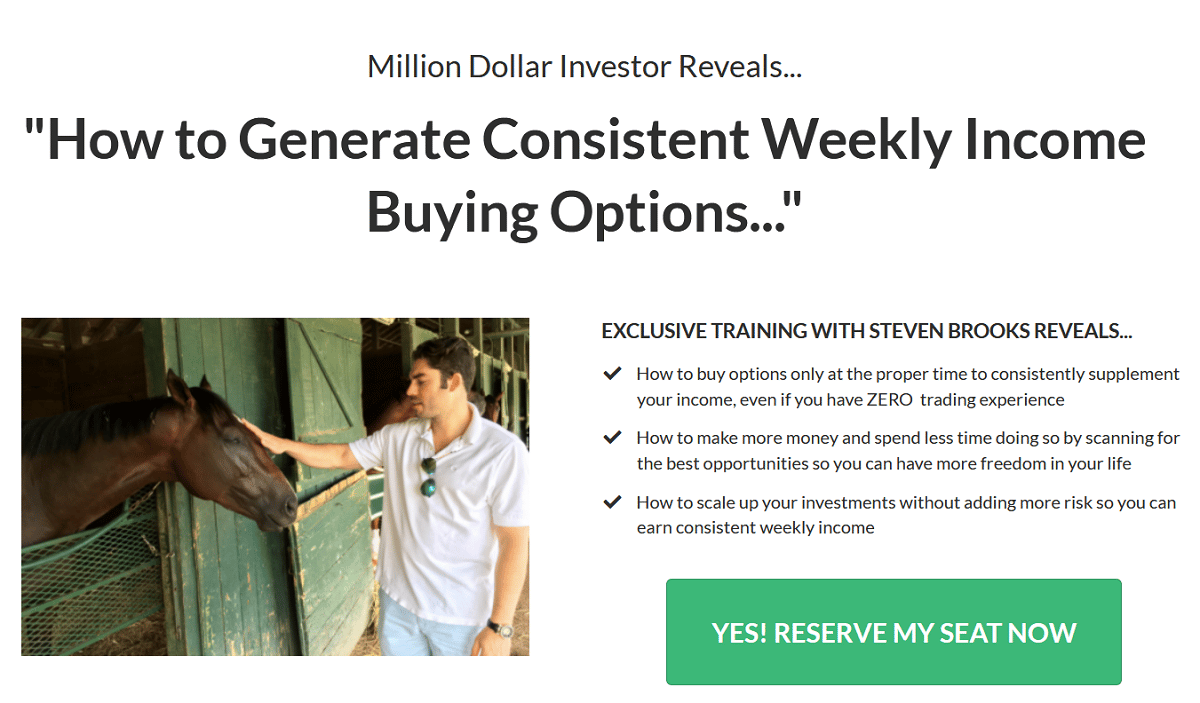 Steven Brooks Consistent Trader Review