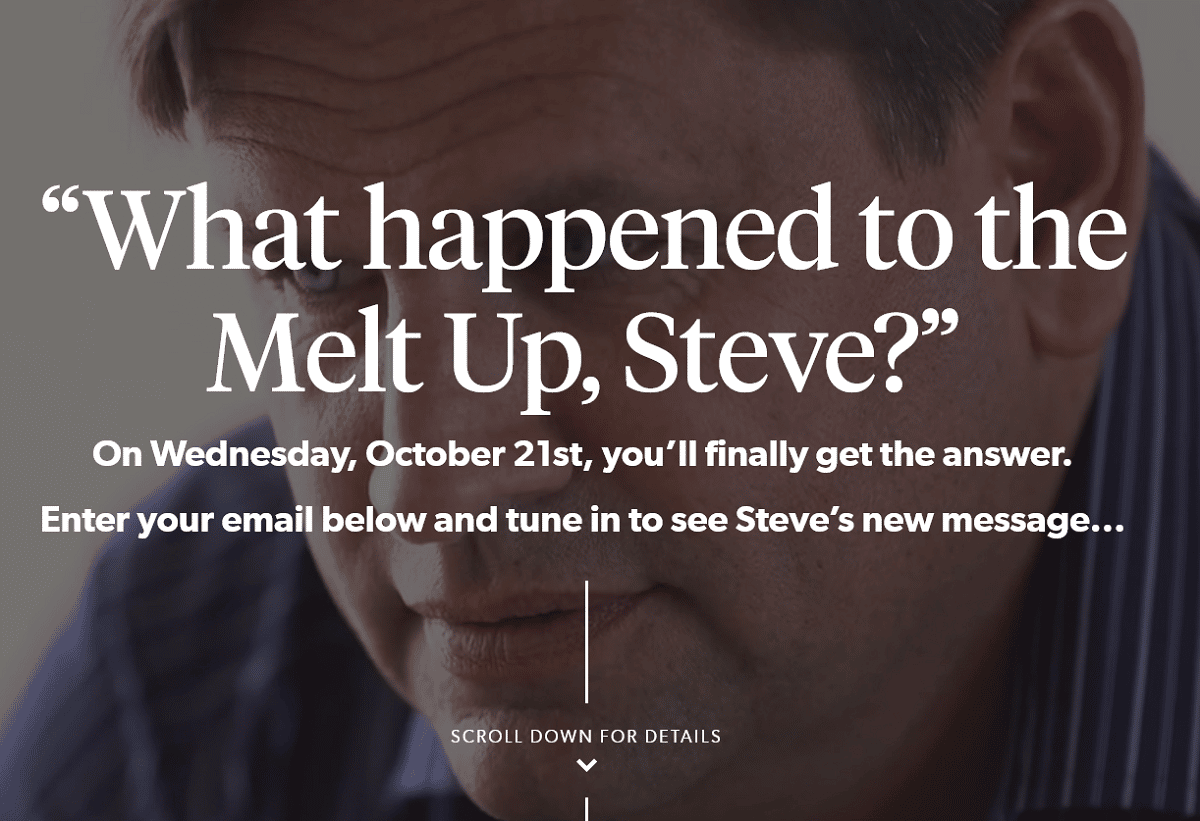 Dr. Steve Sjuggerud’s State of the Melt Up Event