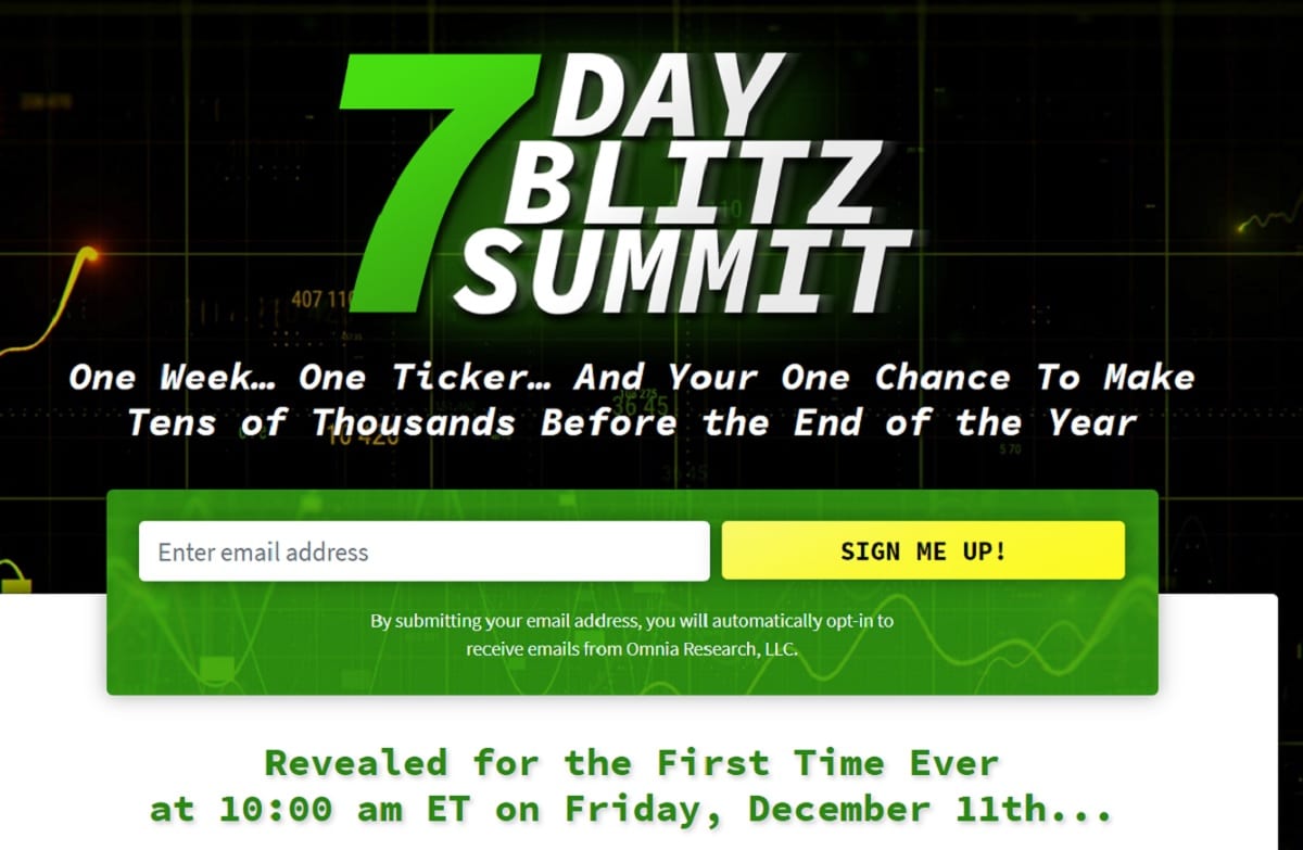 Larry Benedict's The 7-day Blitz Summit