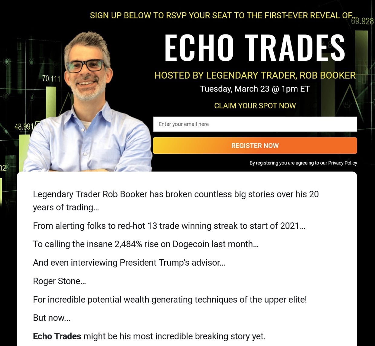 Echo Trades Review - Is Rob Booker's and Jeffry Turnmire's System Legit?