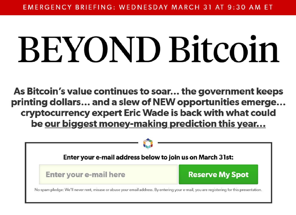 Eric Wade's Beyond Bitcoin