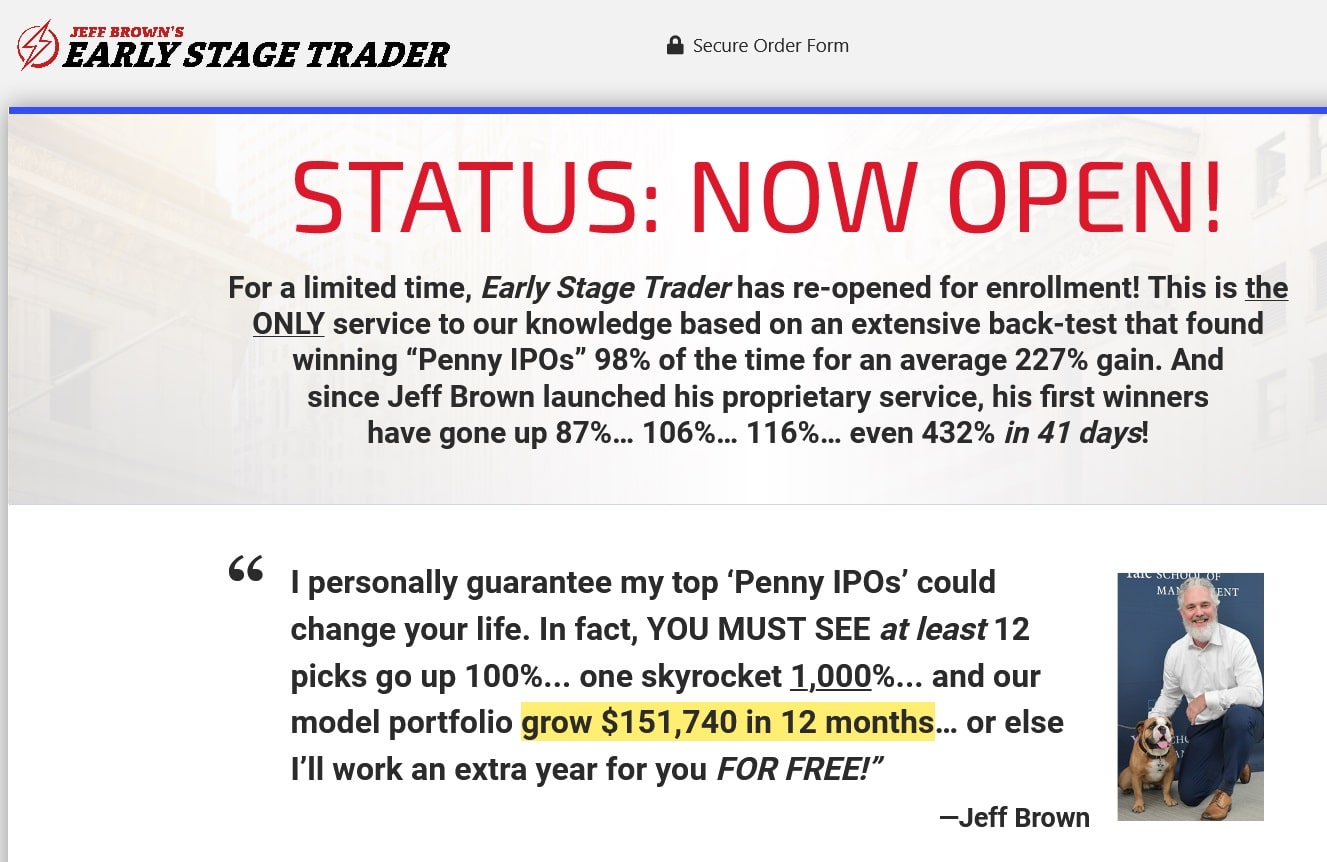 Jeff Brown's Top 3 Penny IPOs of 2021