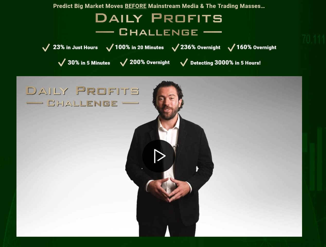 Lance Ippolito’s Daily Profits War Room Review - Daily Profits Challenge