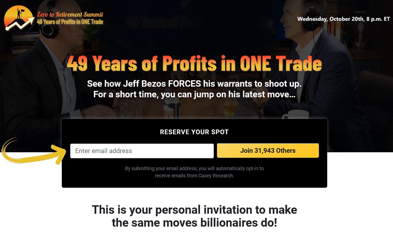 Dave Forest Zero to Retirement Summit Review