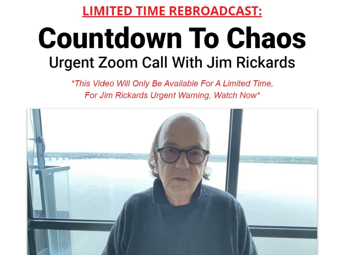 Jim Rickards Countdown to Chaos