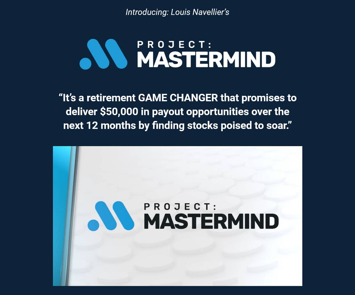 Louis Navellier's #1 Stock for 2022 - Project Mastermind Research