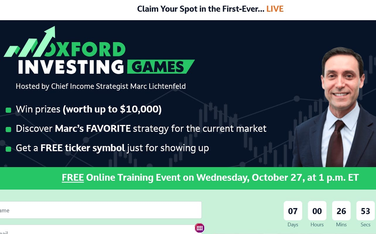 The Oxford Investing Games Event