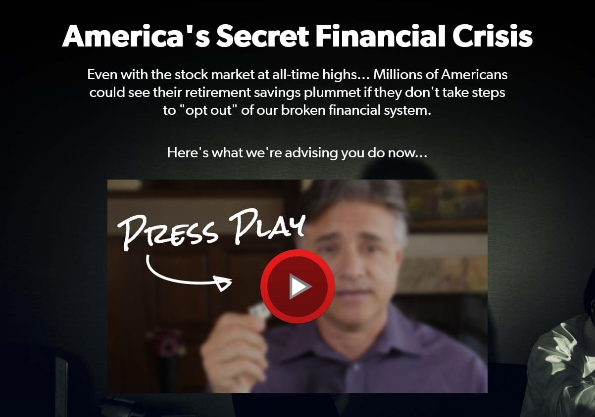 Eric Wade America's Secret Financial Crisis