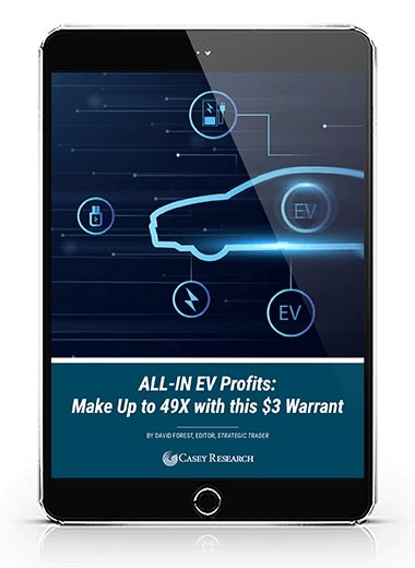 ALL IN EV Profits Make Up to 49X With This $3 Warrant