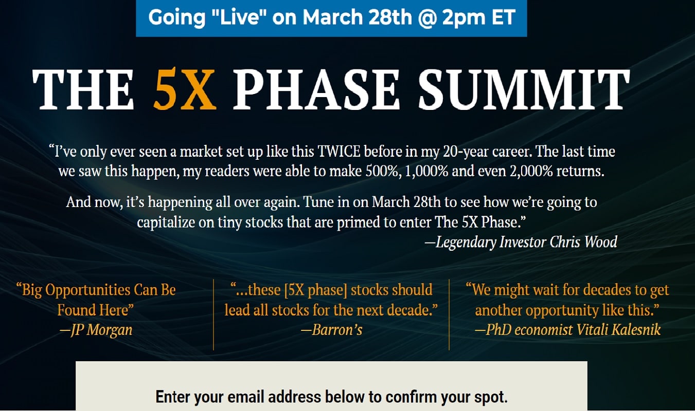Chris Wood's The 5X Phase Summit