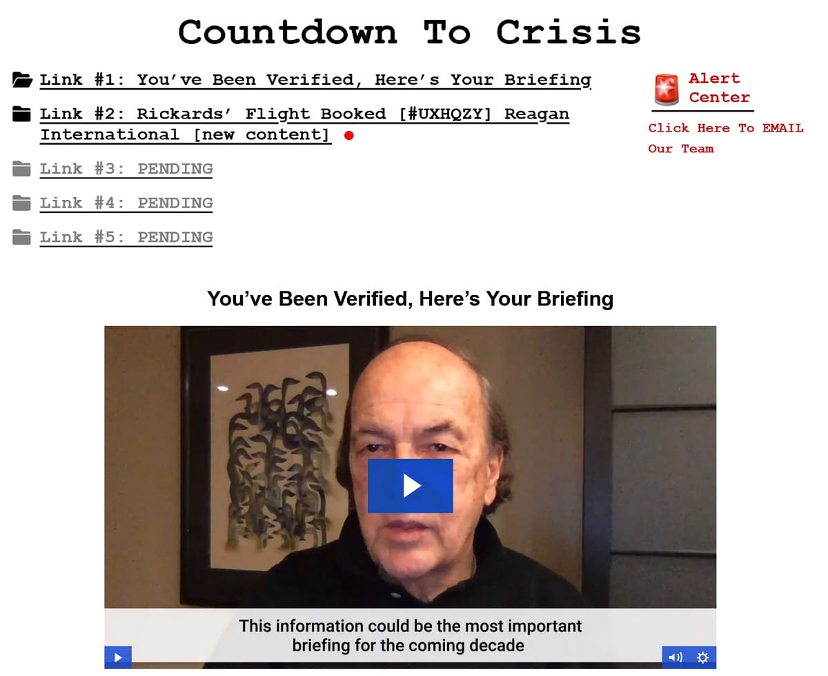 Jim Rickards Countdown to Crisis Review