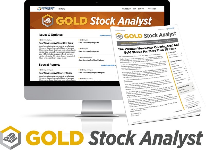 One Full Year of Gold Stock Analyst