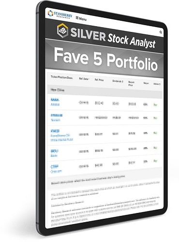 The Silver Stock Analyst Fave 5 Portfolio
