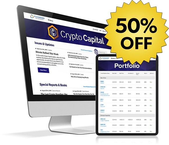50% OFF 1 Full Year of Crypto Capital