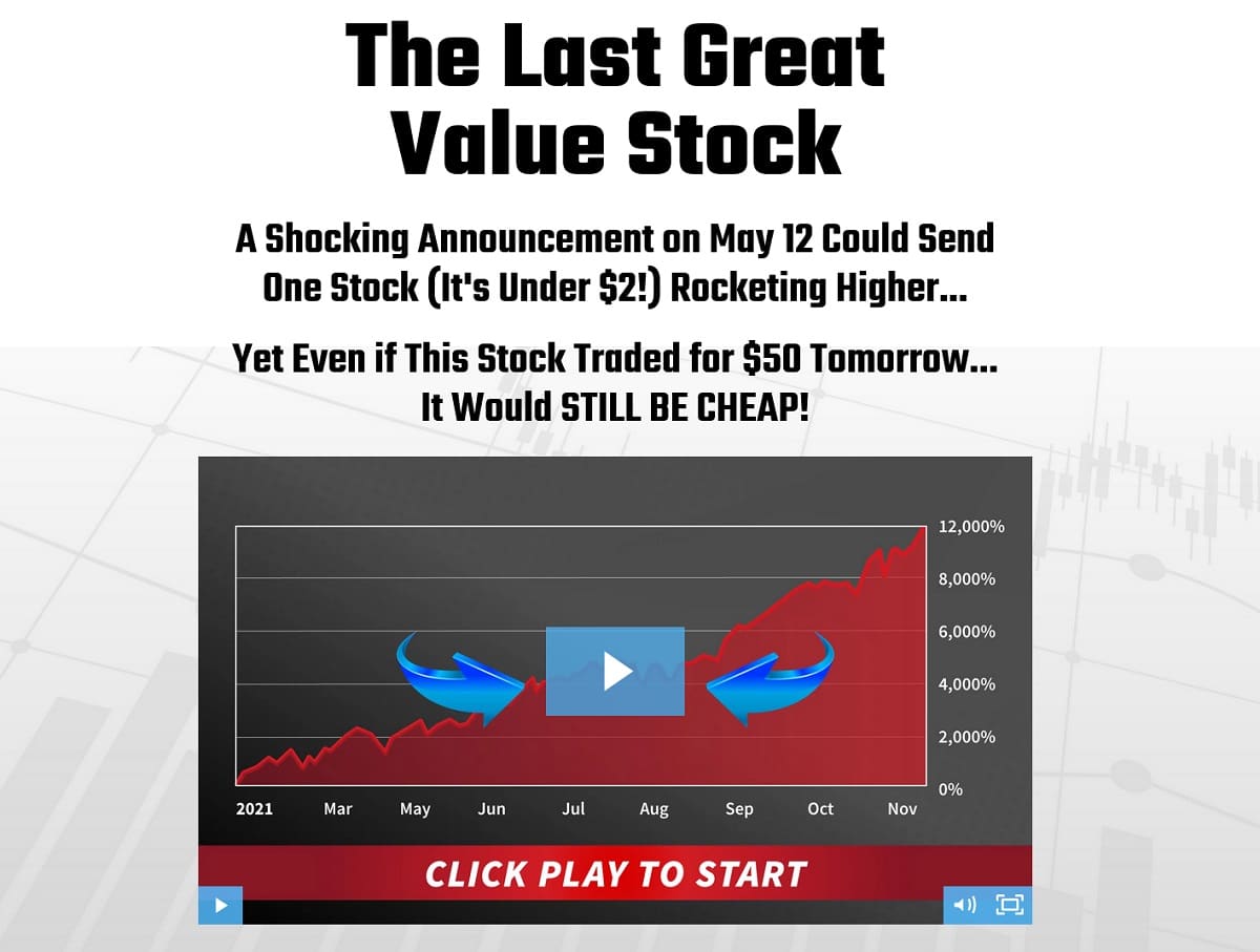 Karim Rahemtulla Last Great Value Stock Review