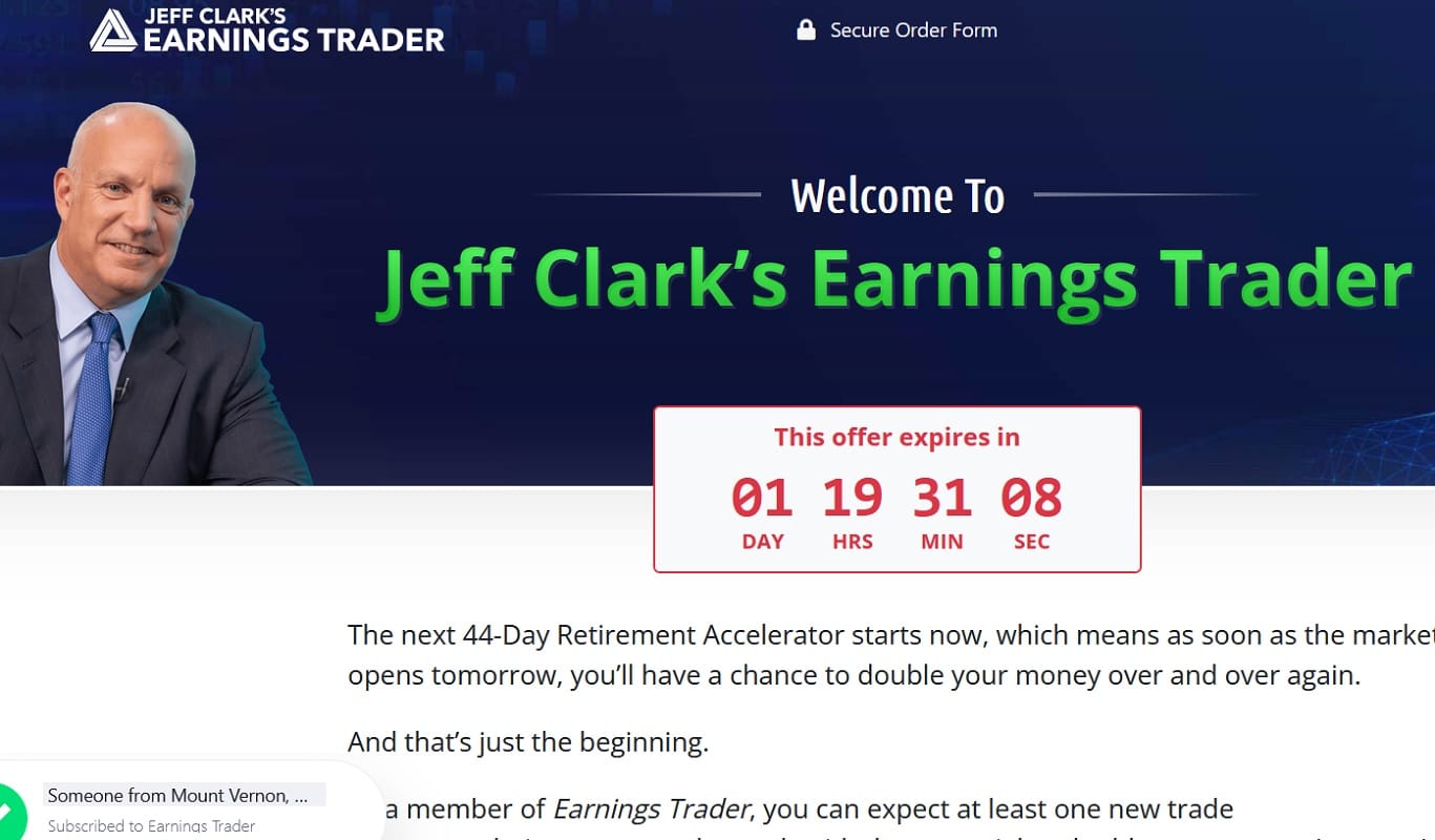 Jeff Clark Earnings Trader Review