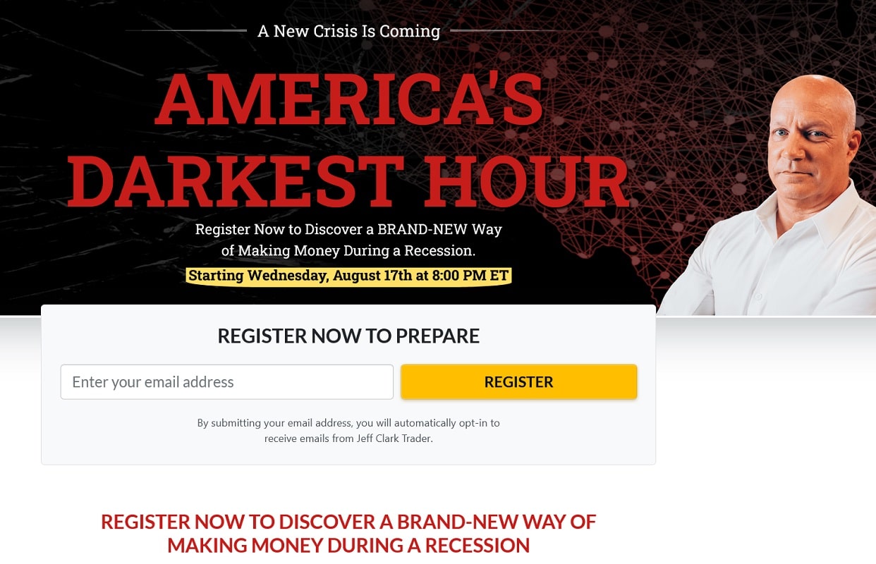 Jeff Clark America's Darkest Hour Event