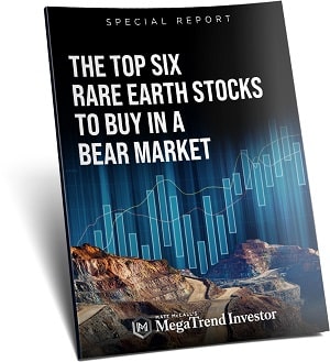Matt McCall's The Top Six Rare Earth Stocks to Buy in a Bear Market