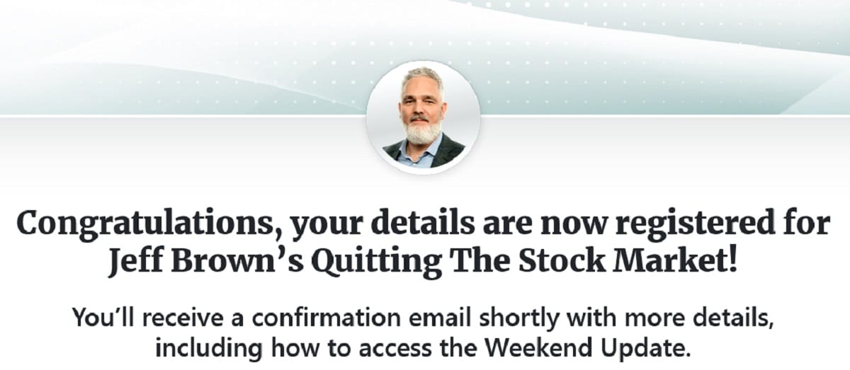 Jeff Brown Quitting The Stock Market - What Is All About?