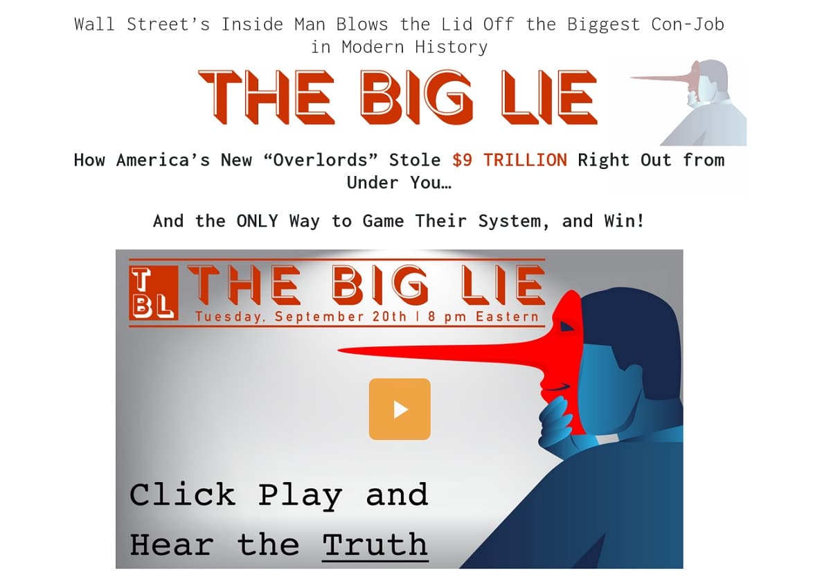 The Big Lie Event Review