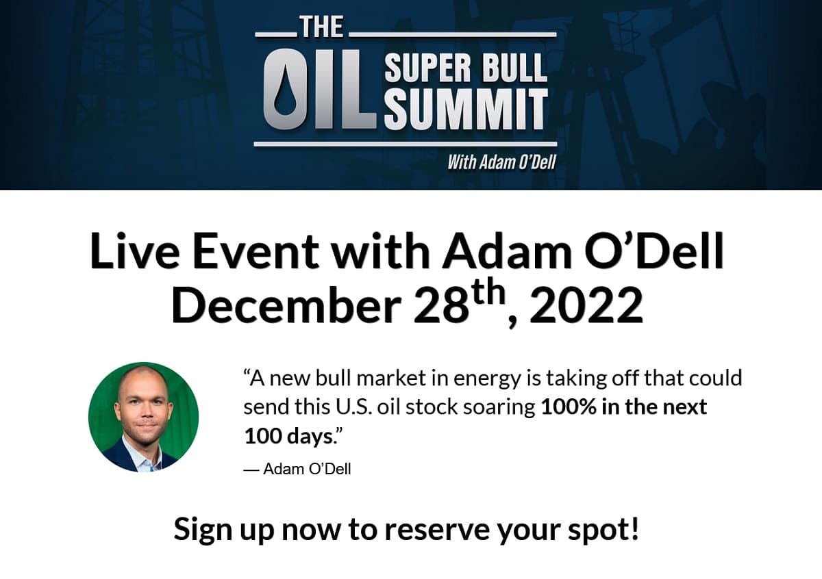Adam O’Dell The Oil Super Bull Summit