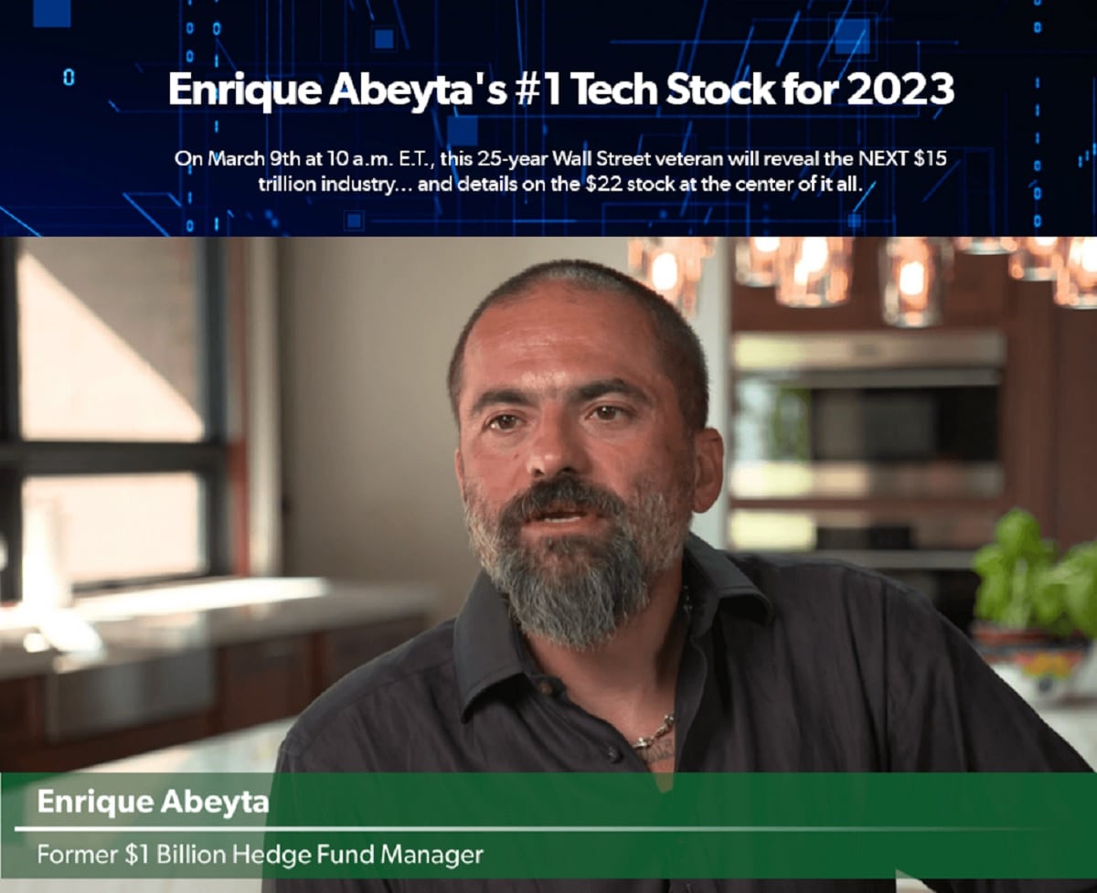 Enrique Abeyta's No. 1 tech stock for 2023 - Is It Legit?