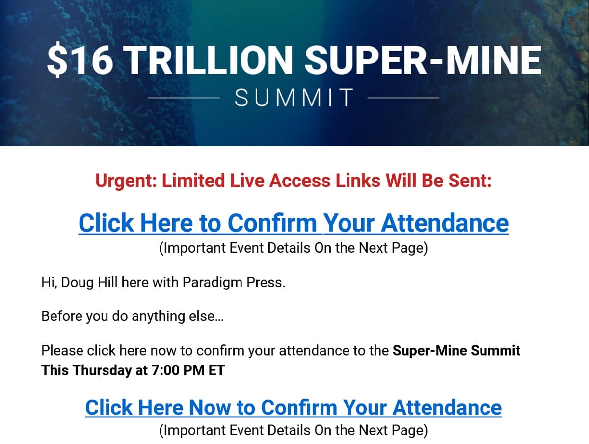 The $16 Trillion Super Mine Summit: Is Ray Blanco $1 Stock Legit?