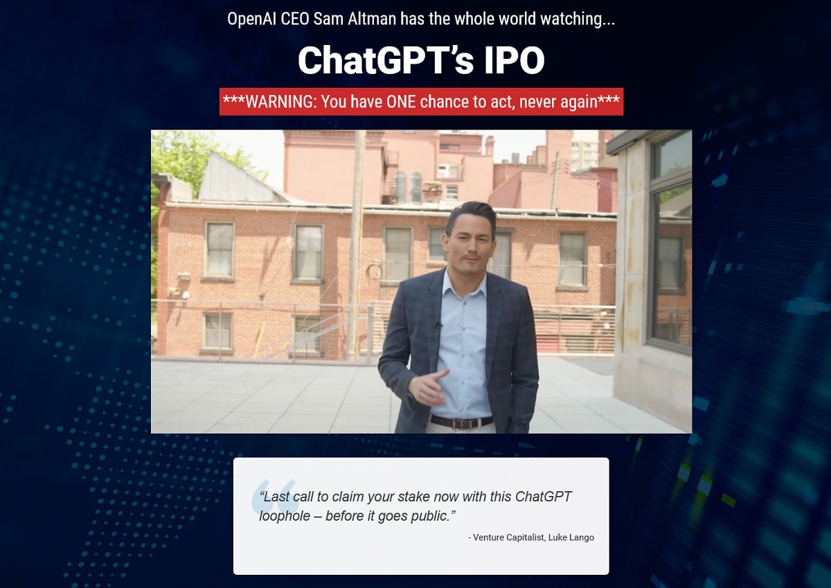 Luke Lango ChatGPT’s IPO Stock Revealed: Is ChatGPT Loophole Legit?
