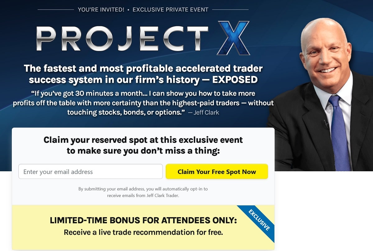 Jeff Clark Project X Event - What Is All About?