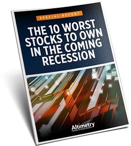 The 10 Worst Stocks To Own In The Coming Recession