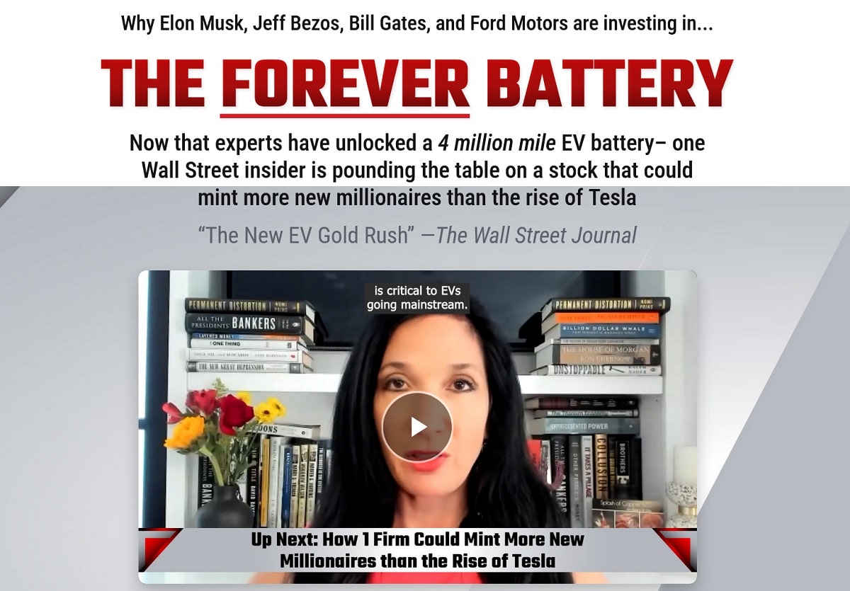Nomi Prins EV Master Key: The Forever Lithium Battery Legit?
