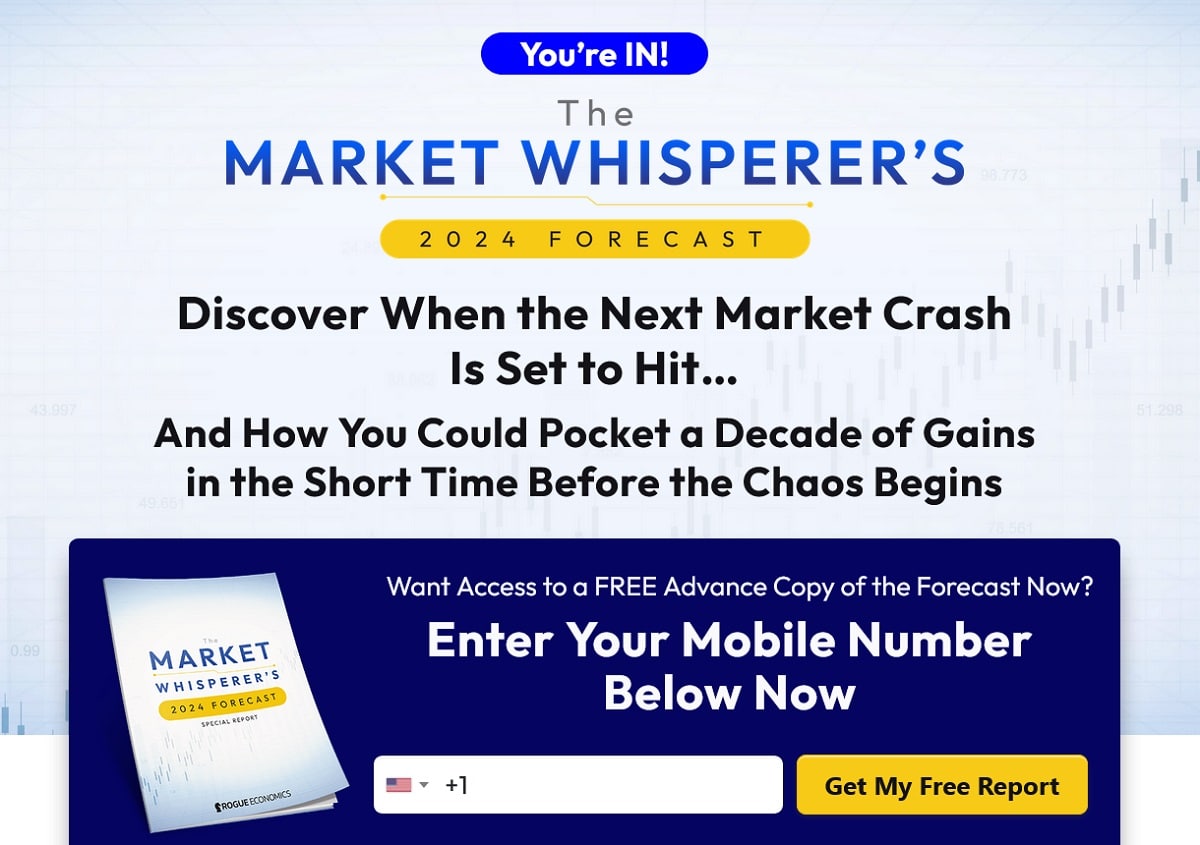 Phil Anderson 2024 Market Forecast The Market Whisperer's Briefing