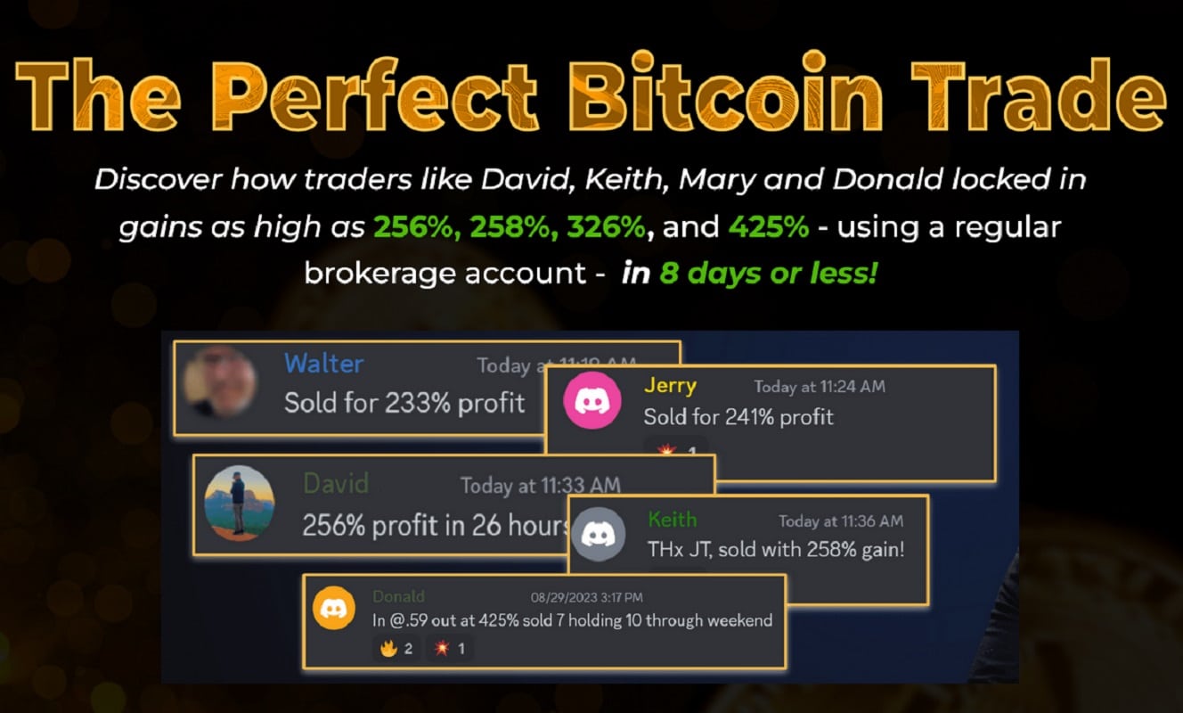 The Perfect Bitcoin Trade: Jeffry Turnmire Secret Bitcoin Ticker
