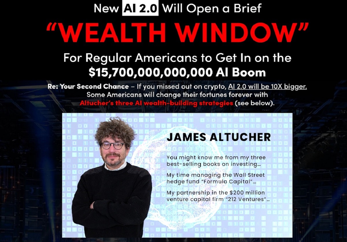 James Altucher AI 2.0 Wealth Window Stocks