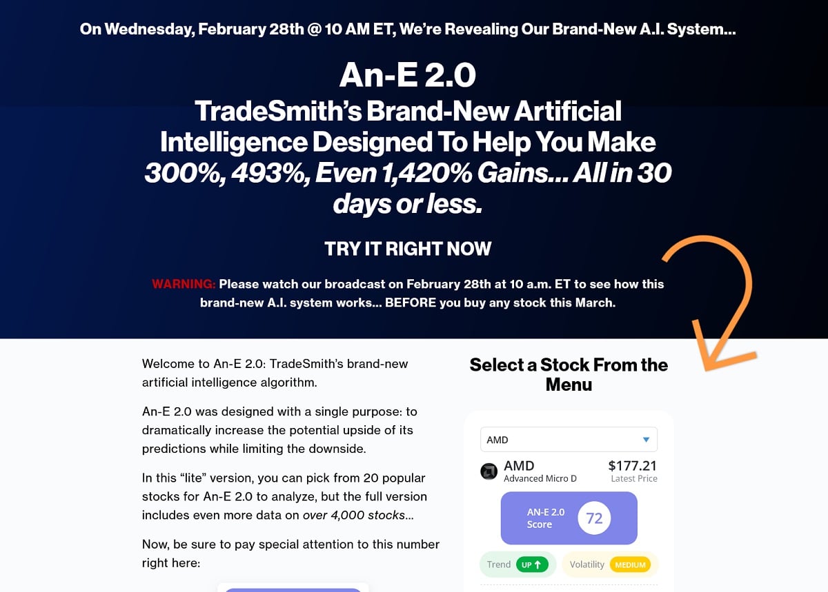 TradeSmith An-E 2.0