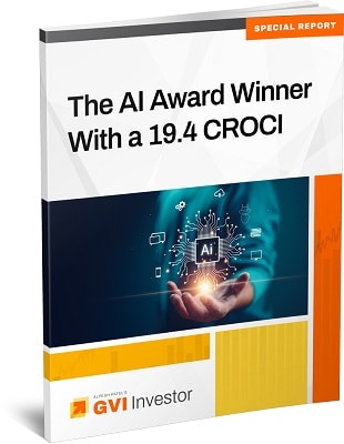 The AI Award Winner with a 19.4 CROCI