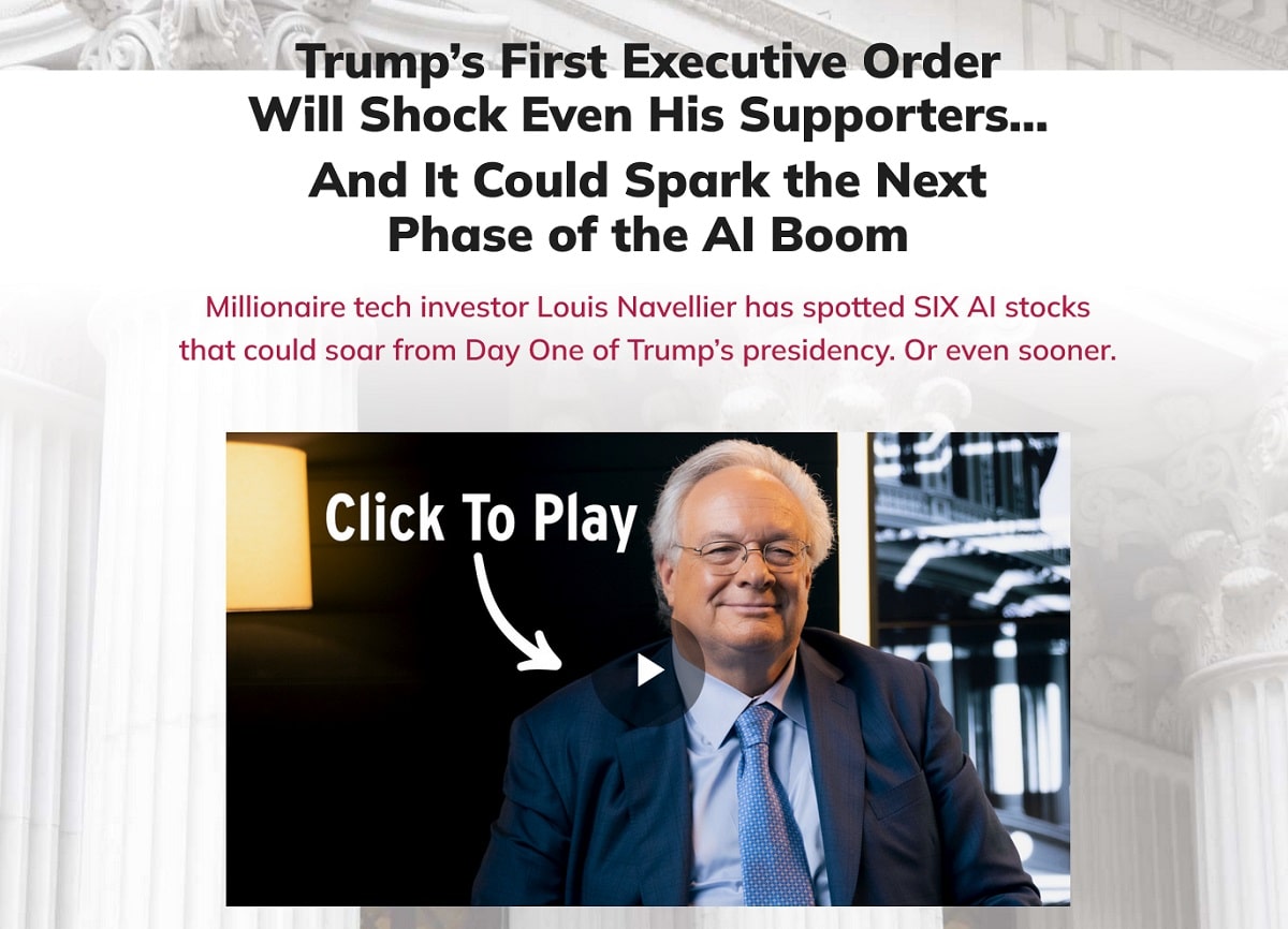 The Trump AI Boom Stocks: Louis Navellier 3 AI Data Center Stocks Exposed